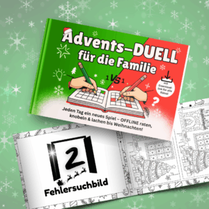 Advents-Duell für die Familie Jeden Tag ein neues Spiel